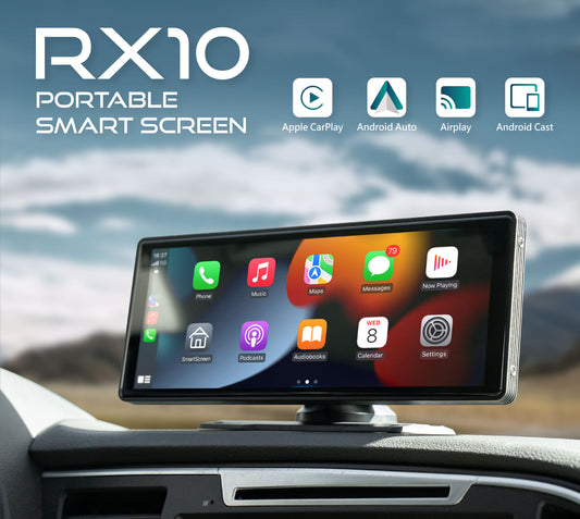 CORAL VISION RX10 WIRELESS CARPLAY ANDDROID AUTO 10-IN MULTIFUNCTION MEDIA SCREEN